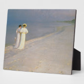 サマー夕べオンザスカーゲンサザンビーチ フォトプラーク (側面)