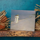 サマー夕べオンザスカーゲンサザンビーチ フォトプラーク (側面)