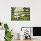 サマー夕べバイエミールクロース ポスター (ホームオフィス)