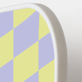 サマー市松模様におもしろいチャンプピックボールパドル ピックルボールラケット (左詳細)