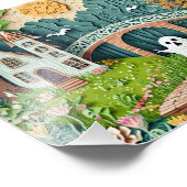 サマー幽霊ハント フォトプリント            (角)