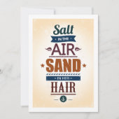 サマー引用文招待状 招待状 (正面)