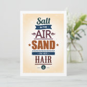 サマー引用文招待状 招待状 (スタンド正面)