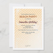 サマー引用文招待状 招待状 (裏面)