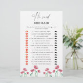 サマー彼は彼女はブライダルシャワーゲームを言った (スタンド正面)