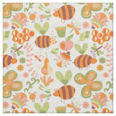 サマー忙しガーデン生地2 ファブリック (見本)