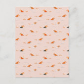 サマー抽象芸術スイミングレーンズプール 案内ポストカード (正面)