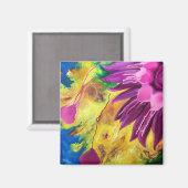 サマー抽象芸術バイクレア·ミアーズ·アート磁石 マグネット (正面/裏面)