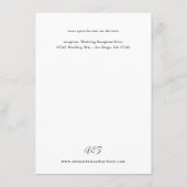 サマー数々のカラー花模様詳細 エンクロージャーカード (裏面)