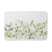 サマー春グリーナリーユーカリプトゥスデコール バスマット (正面)