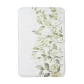 サマー春グリーナリーユーカリプトゥスデコール バスマット (正面縦)