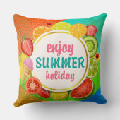 サマー楽しむホリディピロー クッション (裏面)