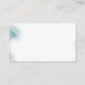 サマー海ビーチブルーウォーターブライダルシャワー エンクロージャーカード (裏面)