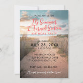 サマー私は16歳の誕生日 招待状 (正面)