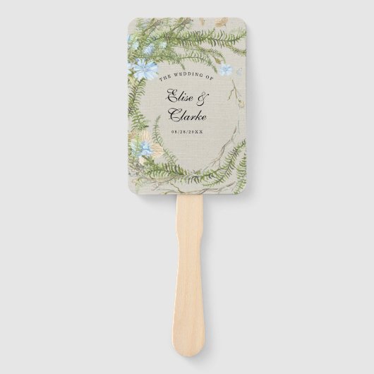 サマー素朴ファーンリース結婚ズ ハンドファン (正面)