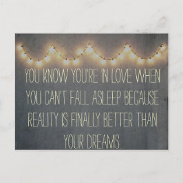 サマー素朴フェアリー感動的ライト ポストカード