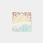 サマー結婚ズサンディビーチヒトデ貝 ポストイット (正面)