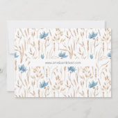 サマー結婚ズ・ドライグラスリース結婚ズ セーブザデート (裏面)