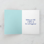 サマー結婚ズ・レモンカスタムズのメッセージ カード (内部)