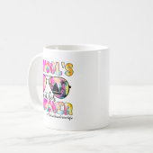 サマー絞り染めサングラス コーヒーマグカップ (正面左)