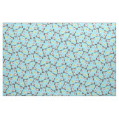 サマー縁どコリー生地 ファブリック (ファットクウォーター)