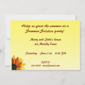 サマー至パーティの招待状 招待状 (裏面)