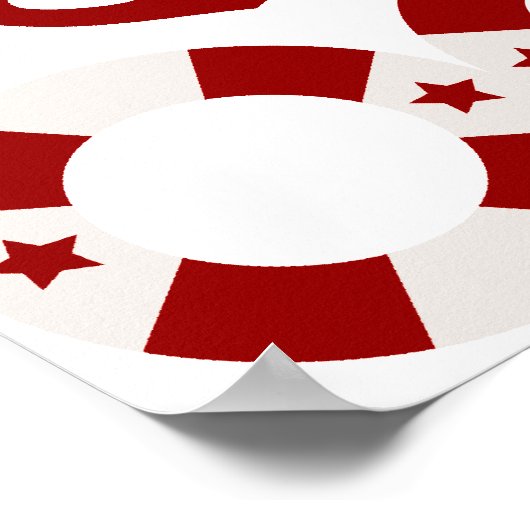 サマー航海のテーマいかりセイルボーツヘルムズ ポスター (角)