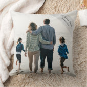 サマー航海のメモリーズビーチ海装飾用クッション クッション (ブランケット)