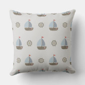 サマー航海のメモリーズビーチ海装飾用クッション クッション (裏面)