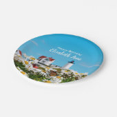 サマー航海の誕生日ヌブルメインライトハウス ペーパープレート (アングル)