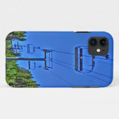 サマー芸術的スキーリフト風光明媚な電話5ケース Case-Mate iPhoneケース (裏面(横))