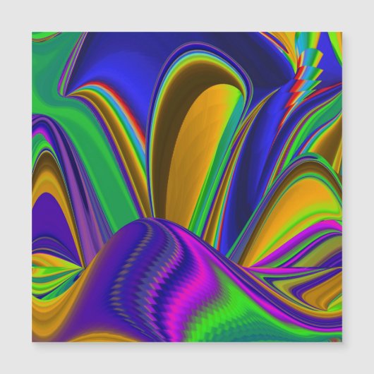 サマー虹 , アブストラクト 3D 虹アート (正面)
