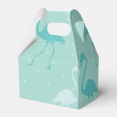 サマー誕生日プールパーティー パーソナライズされた フェイバーボックス (裏面サイド)