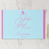 サマー誕生日マーメイド25紙ランチョンマット ペーパーパッド (インサイチュ)