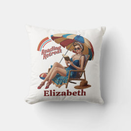 サマー読ズリトリートブックラバー引用文 クッション