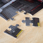 サマー通りシーンチャイナタウンマンハッタンニューヨーク ジグソーパズル (側面)