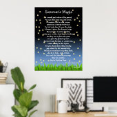 サマー魔法 ポスター (ホームオフィス)