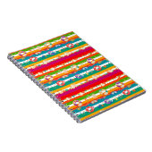 サマー鮮やかビーチをテーマにしたデザイン ノートブック (右側)