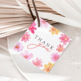 サマー鮮やかフローラワイルドフラワーありがとう フェイバータグ