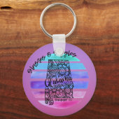 サマー2021バマキーチェーン キーホルダー (正面)