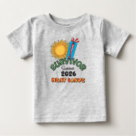 サマー26ヒートウェーブベビーTシャツ ベビーTシャツ