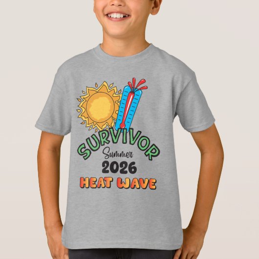 サマー26ヒートウェーブ ボーイズTシャツ Tシャツ (正面)