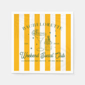 サマー・カクテル・クラブ | ブライズ スタンダードカクテルナプキン (正面)