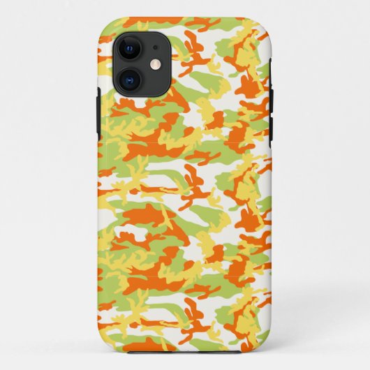 サマー カモフラージュ パターン Case-Mate iPhoneケース (裏面)