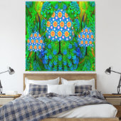 サマー ガーデン キャンバスプリント (インサイチュ (寝室))