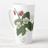 サマー スタイル イチゴ カフェラテマグ (左アングル)