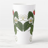 サマー スタイル イチゴ カフェラテマグ (正面)