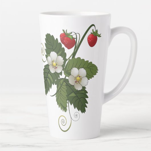 サマー スタイル イチゴ カフェラテマグ (右)