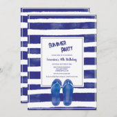 サマー スタイル 招待状 (正面/裏面)