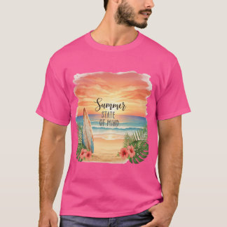 サマー・ステート・オブ・マインド・サンセット Tシャツ
